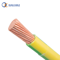 Cable Eléctrico THWN THHN, Cable Aislado de PVC Puro Personalizado de 2 Núcleos para Altavoz, Estándar Estadounidense, Calibre 8/10/12/14 AWG, Cobre