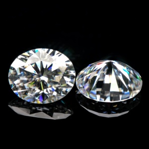 <span class=keywords><strong>D</strong></span> colore VVS1 all'ingrosso forma ovale di taglio GRA Moissanite diamante 0.5ct-3ct sciolto Moissanite <span class=keywords><strong>pietra</strong></span> Pass Tester fabbrica fornitura diretta - Product Image 3