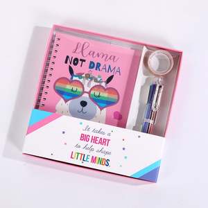 Set de Regalo de Cuaderno Diario con Cubierta de PU, Libros Escolares y Bolígrafo - Product Image 6