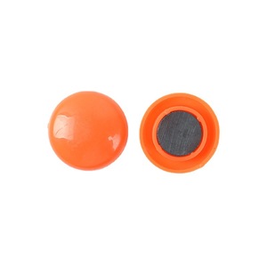 Autocollants magnétiques colorés en perles de 3 cm, aimants ronds en résine synthétique pour réfrigérateur, clips magnétiques pour tableau blanc - Product Image 5