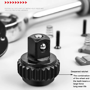 12pcs 1/2 Inch Socket Wrench Set Metric Impact Sockets Ratchet Spanner Complete Tool Kit Professional Garage Repair Tool - Product Image 2