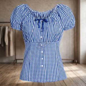 Korean Style Plaid Classic Loose Shirts Blouse Women Daily All-match Cute Student Women Clothing Fashion Vintage Shirt - Product Image 3