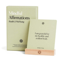 Jeu de cartes d'affirmation personnalisées pour la santé mentale, impression de cartes d'affirmation avec support