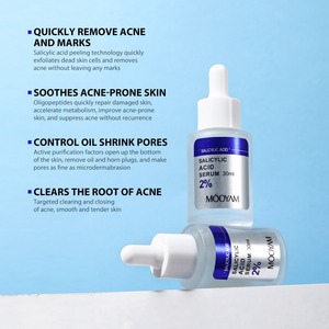 Mooyam Hydra huyết thanh với axit salicylic giải pháp mặt mụn cho thu nhỏ lỗ chân lông & làm đẹp da rõ ràng & sản phẩm chăm sóc cá nhân - Product Image 4