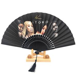 Abanicos de Mano ventilatore portatile cinese in stile Vintage ventilatore pieghevole in seta per decorazioni da ballo per matrimoni - Product Image 4