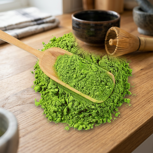 Poudre de feuilles de Moringa pure, séchée par atomisation, extrait végétal, ingrédient superalimentaire de qualité alimentaire pour smoothies et boissons - Product Image 1