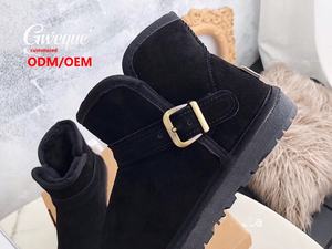 <span class=keywords><strong>Bottes</strong></span> de neige en plein air et en intérieur anti-dérapant augmentant la hauteur en daim chaussures chaudes <span class=keywords><strong>bottes</strong></span> Uggs pour femmes et hommes chaussures <span class=keywords><strong>femme</strong></span> <span class=keywords><strong>bottes</strong></span> - Product Image 5