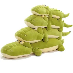 Мягкие игрушки Бегемот игрушки-Крокодилы Мягкая игрушка Крокодилы Rc Эластичный большой питомец кусает палец Сверкающие зубы