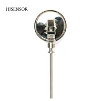 1.0% Accuracy Dual Display Bimetallic Industrial Pressure Temperature Digital Water Temperature Gauge OEM/ODM Stainless Steel