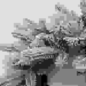 Arbre de Noël artificiel d'intérieur Longstar, écologique, fait main, traditionnel, à charnières, en PVC, aspect réaliste, <span class=keywords><strong>sapin</strong></span> vert avec support métallique - Product Image 2