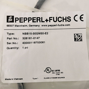 Interruptor de Proximidad Pepperl+Fuchs NBB15-30GM50-E2, Alcance de Detección de 30 mm, Terminal de Tornillo, Fabricado en Vietnam - Product Image 4