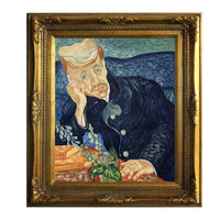 Peinture sur toile Van Gogh de qualité musée Café Terrasse Nuit Reproductions d'artiste célèbre pour la décoration intérieure Peint à la main Suspendu