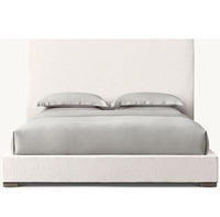 Italienische neueste Design Schlafzimmer möbel moderne Luxus Leder King Size Bettwäsche Set bequeme Home Hotel betten