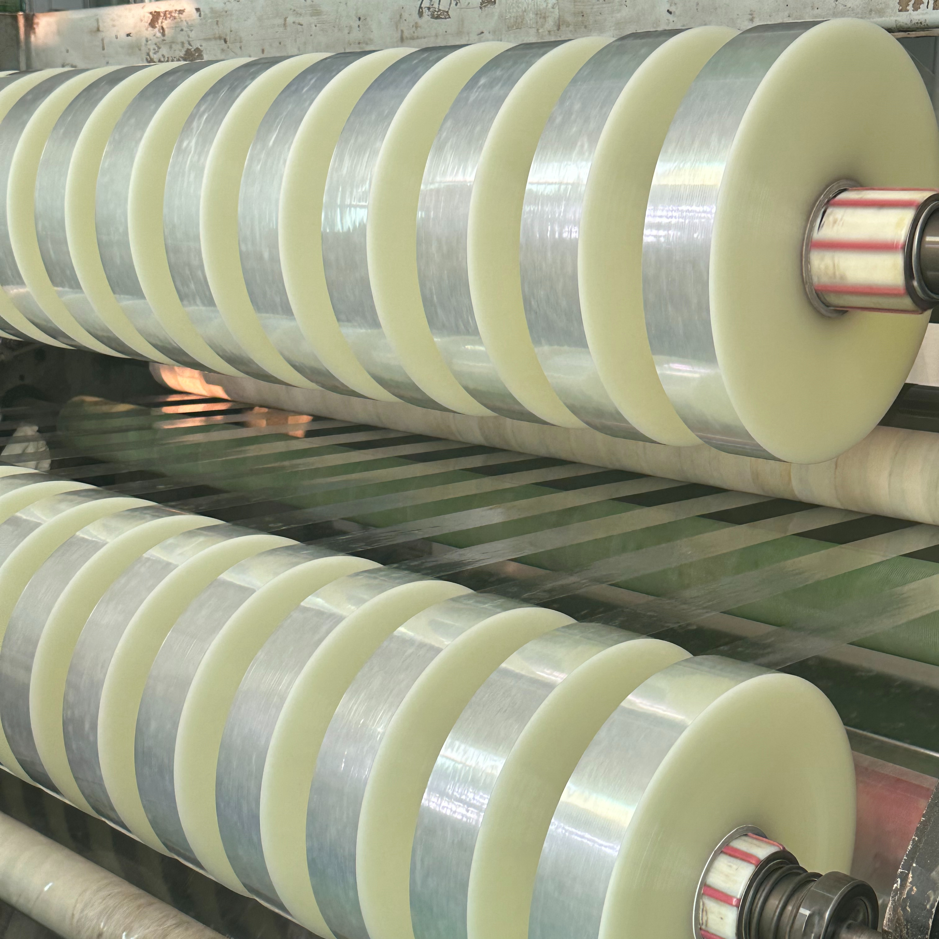 500m 1000m Bopp Roll Clear Transparent Packaging Cinta Adhesive Packing Tape 48mm