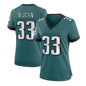 Groothandel Dames- en Kinder Philadelphia 26 Saquon Barkley 1 Jalen Hurts 33 DeJean American Football Shirts Gestikte Shirts - Product Image 4