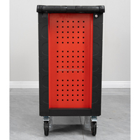 Chariot à outils mobile de réparation automobile en fer de qualité supérieure, établi roulant OEM/OBM à 5 tiroirs, capacité 300 kg, anti-rouille pour garage