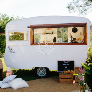 รถเทรลเลอร์เคลื่อนที่สำหรับสตรีทฟาสต์ฟู้ดรถเข็นขายพิซซ่า - Product Image 1