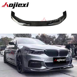 AC stile vera fibra di carbonio paraurti anteriore Splitter labbro per BMW 5 serie G30 540i M550i Pre Lci 2017 + Kit corpo installazione perfetto - Product Image 1