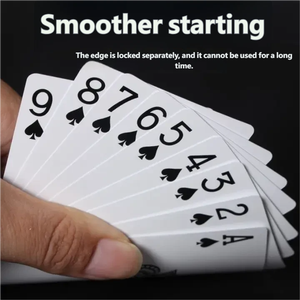 Naipes de Papel Importado, Anti-Falsificación, Impermeables, con Logotipo Personalizado, Naipes Especializados, Iniciación Electrónica - Product Image 4
