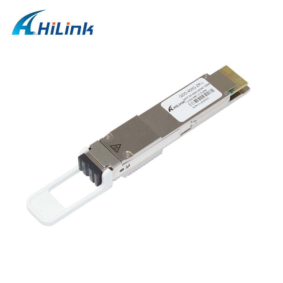 400G QDD-400G-ZR-L Tunable DWDM Transceiver 120KM SMF LC Interface Long ...