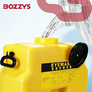 Station de lavage des yeux murale Bozzys 53L avec remplissage automatique pour la protection en laboratoire chimique - Product Image 3