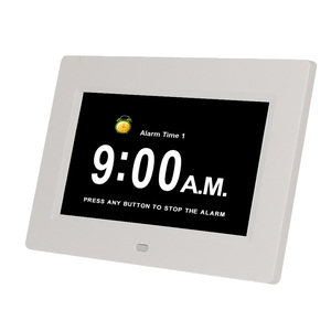 Despertador personalizado da demencia 7 polegadas 2022, calendário digital com dia e data - Product Image 4