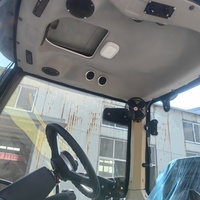 Russischer Landwirtschaftstraktor 120 PS Automatikmotor 4WD Radtraktor mit 36 Scheiben Scheibenrechen Grabenfräse Pumpe