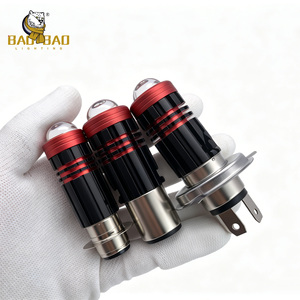 Phare LED moto BB3151 1 lentille lumière rouge 6000K blanc Canbus sans erreur Plug and Play IP68 pour Honda <span class=keywords><strong>Yamaha</strong></span> Suzuki - Product Image 2