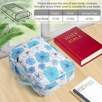 Organisateur de livres floral antique, porte-stylo pliable, porte-cartes, pochette, étui pour Bible, pochette de rangement pour papeterie