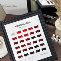 Vernis à ongles gel couleur unie végétalien sans TMPTA, 30 couleurs, 15 ml, emballage personnalisé pour l'application d'art des ongles, prix compétitif