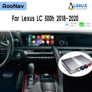 Linux <b>System</b> Mirror Link Box for Lexus LC 500h 2018-2020 <b>Wireless</b> Apple CarPlay Stereo Oem Screen Upgrade Car Radio Adapter - Product Image 2