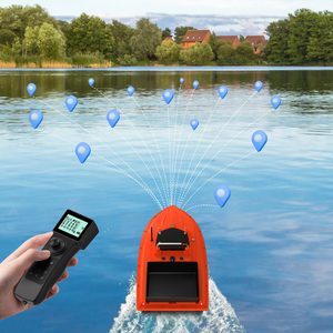 Moulinet de pêche à lancer RC pour bateau de pêcheur, bateau à appâts GPS, fabriqué en plastique durable - Product Image 3