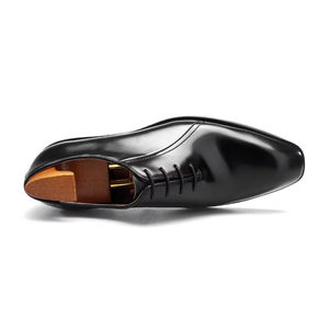 Zapatos de Vestir Formales de Cuero para Hombre, Estilo Italiano, de Lujo, Oxford Sin Cordones, Hechos a Mano, Bordados, Ligeros para Otoño - Product Image 6