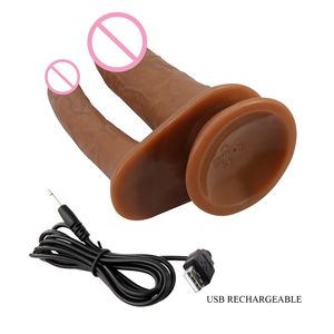 PRETTY <span class=keywords><strong>LOVE</strong></span> Jouets sexuels, vibromasseur réaliste, jouet pour adultes, double vibromasseur pour femmes, hommes, couples, rechargeable par USB - Product Image 5