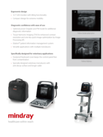 Machine d'imagerie diagnostique de B/W de scanner d'ultrason vétérinaire portatif de vétérinaire de DP-30 de Mindray pour la clinique animale d'animal de compagnie d'hôpital