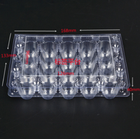Barquettes à œufs de caille en plastique recyclable, boîtes d'emballage blister pour œufs de caille, boîtes d'emballage de détail pour œufs de caille pour supermarchés