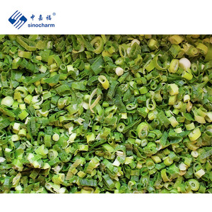 Sinocharm Top Chất Lượng 4-6Mm Iqf Cắt Màu Xanh Lá Cây Hành Tây Khối Haccp Nhà Máy Giá 10Kg Đông Lạnh Hành Tây Hành Tây Cho Xào - Product Image 5