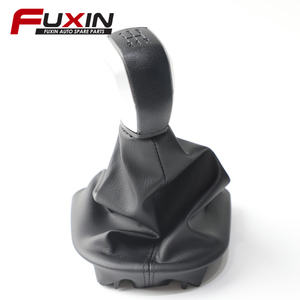 Perilla de cambio de marchas, palanca de cambios, Bola de mano para <span class=keywords><strong>Peugeot</strong></span> 307 301 206 207 408 <span class=keywords><strong>308</strong></span> 508 2008, Funda de cuero para <span class=keywords><strong>maletero</strong></span> - Product Image 1