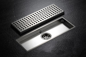 SUS 304 Anti-odeur Salle de bain Douche carré 30cm Drain de sol en acier inoxydable - Product Image 3