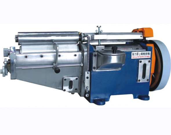 Машина для склеивания кожи с желтым клеем, машина для склеивания мягких колес