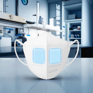 Masque d'humidification Wiicare en tissu non tissé à 3 couches, réutilisable, pour le soin de la rhinite, ajustement confortable, soulagement de la sécheresse - Product Image 6