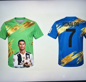 2025/2026 Cristiano <strong>Ronaldo</strong> Club Jersey Men <strong>Kids</strong> Custom Soccer Uniforms Quick Dry Breathable Football <strong>Shirt</strong> Summer Sport T-<strong>Shirt</strong> - Product Image 3