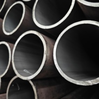 Tuyau en acier au carbone noir sans soudure de haute qualité DN15/DN20/DN80/DN100 |   Q235/Q345 Laminé à chaud, longueurs de 6m/12m, pour l'industrie pétrolière/gazière, SABS