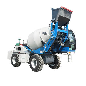 SINOMA 1 cubico automatico cemento Diesel piccolo tamburo autocaricante betoniera camion - Product Image 4