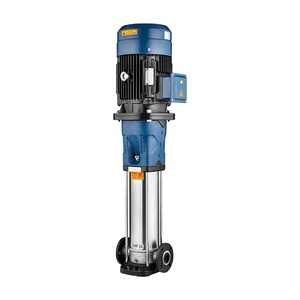 Bomba Centrífuga Vertical Multietapa de Frecuencia Variable de Gran Caudal de Acero Inoxidable CDL/CDLF de 5.5KW 7.5HP - Product Image 1