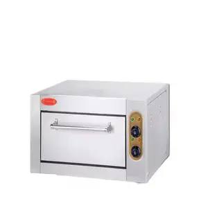 Electric Commercial 2 Deck 4 Tray Pizza Baking Oven Machine Stainless Steel Professional Bread Oven