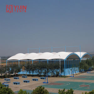 China Yijin Professioneel Product Pvdf Stof Trektent Zwembad Dakmembraanstructuur - Product Image 3
