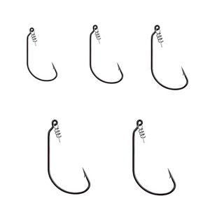 Hameçons Texas Rig 50 pièces avec aiguille de verrouillage et goupille à ressort, hameçons barbelés pour leurres souples, pour la pêche en eau douce (bar, truite, <span class=keywords><strong>brochet</strong></span>) - Product Image 3