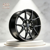 Jantes forgées Performance Noir Mat 19 20 pouces 5x120 ET40 à cinq branches squelettées pour BMW Audi