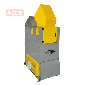 Acce 99.9% Zuiverheid Schroot Koperdraad Recycling Granulator Shredder Apparatuur Te Koop